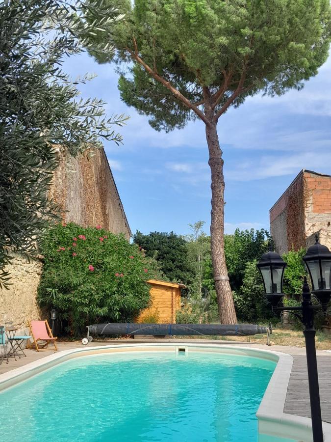 La Pause Sous Le Pin B&B Chambres D'Hotes Capestang Dış mekan fotoğraf